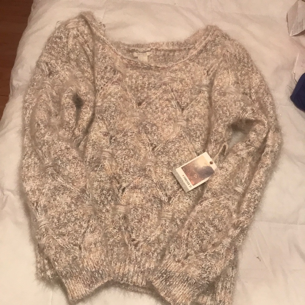 Fuzzy forever 21 sweater